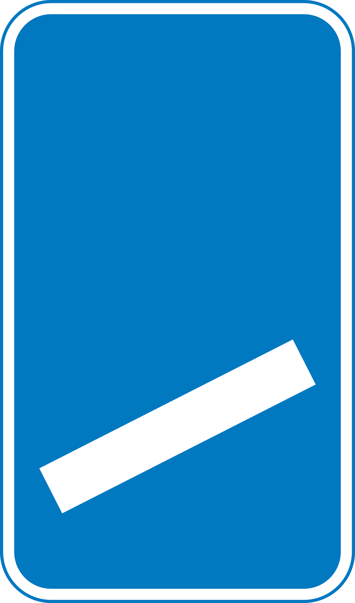 100 yards to a roundabout or the next point at which traffic may leave a route
