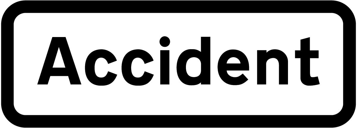 Accident ahead