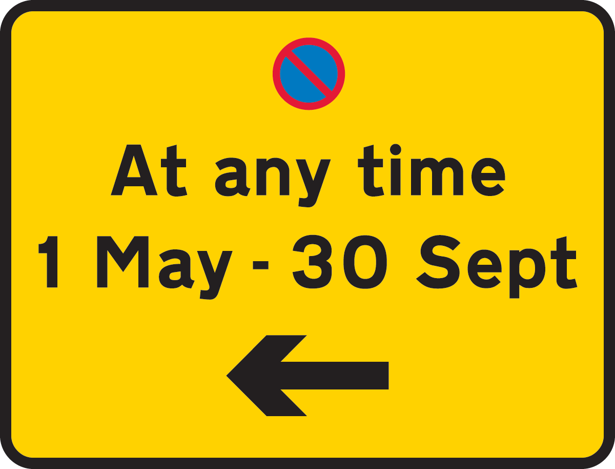 Continuous prohibition on waiting except for loading and unloading